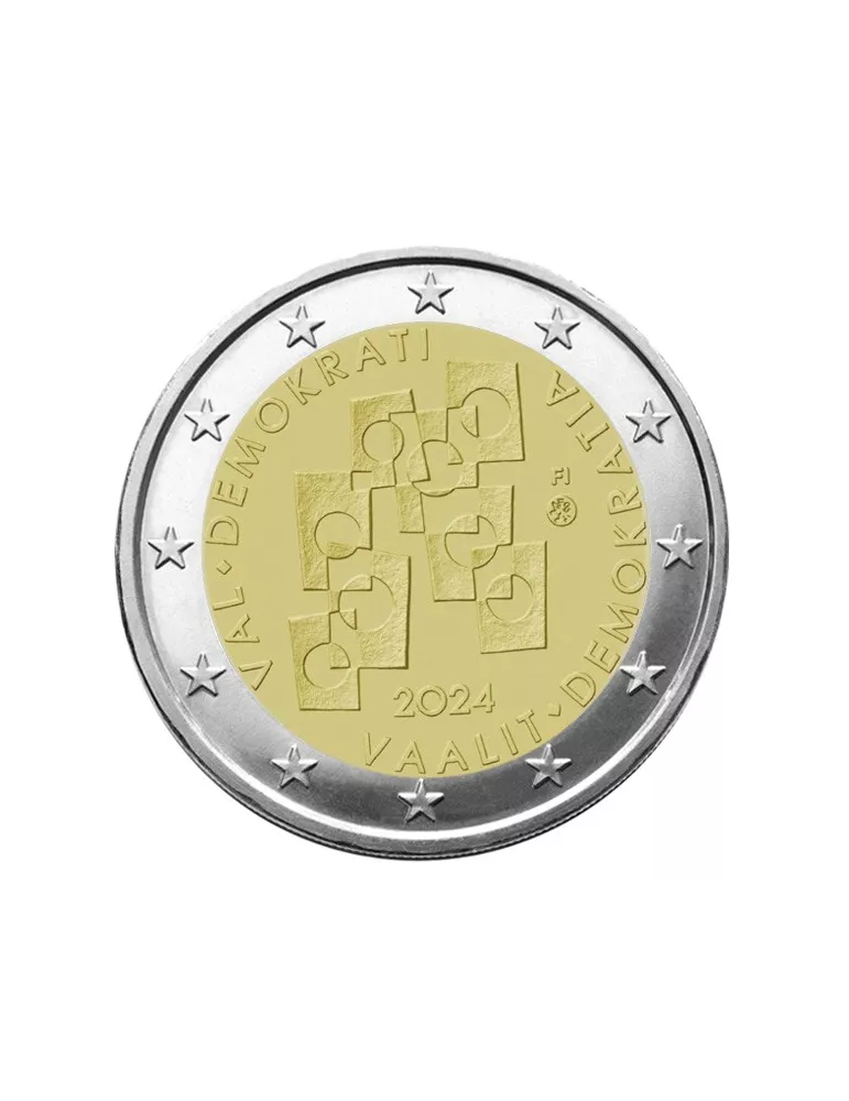 2 EURO COMMEMORATIVE 2024 : FINLANDE (Elections et Démocratie)