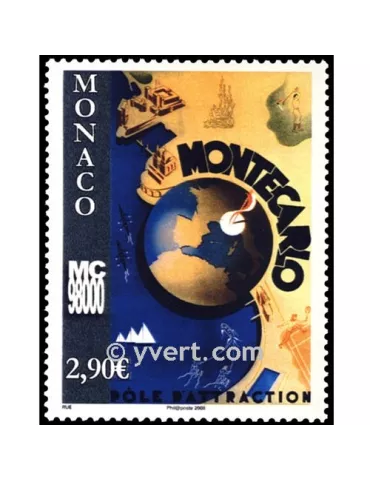n° 2613 - Timbre Monaco Poste 2