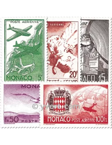 n° 2/7 - Timbre Monaco Poste aérienne 2