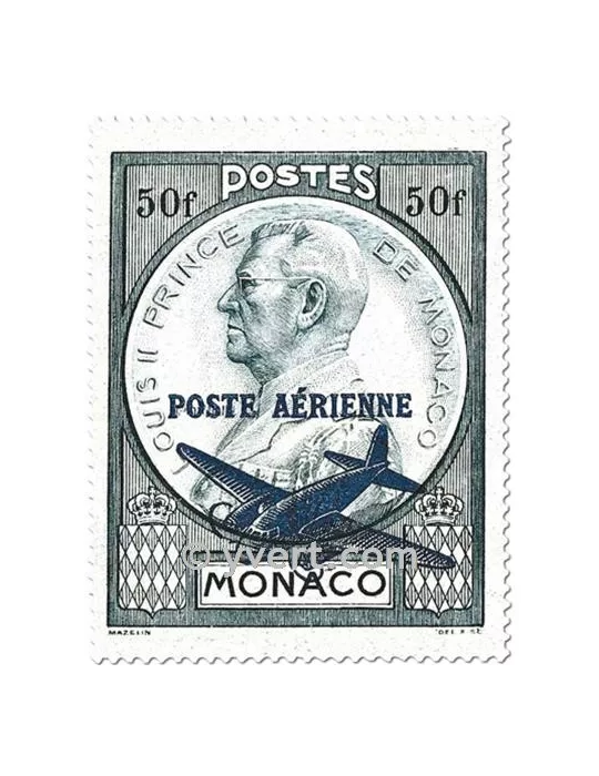 n° 13/14 - Timbre Monaco Poste aérienne