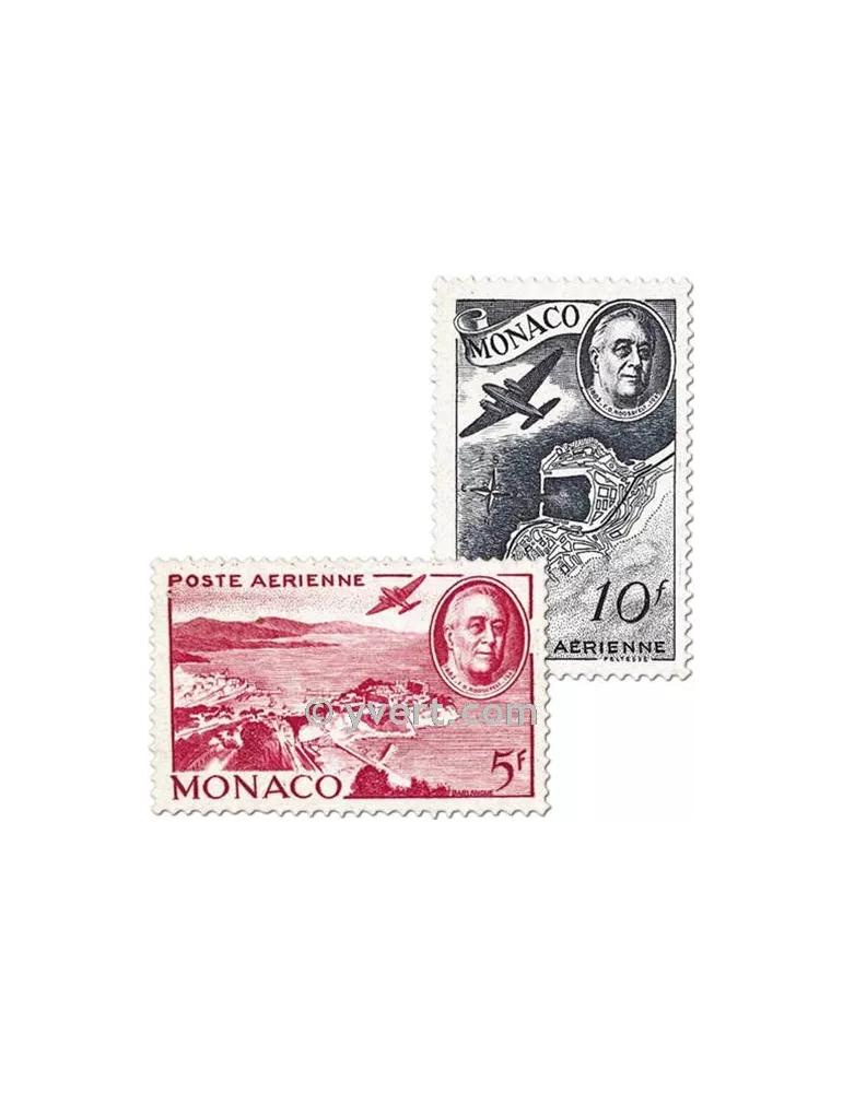 n° 19/21 - Timbre Monaco Poste aérienne