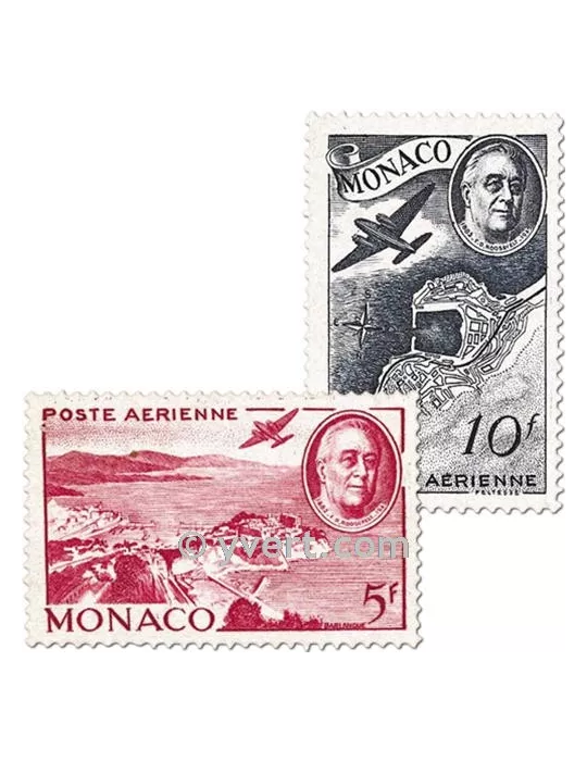 n° 19/21 - Timbre Monaco Poste aérienne