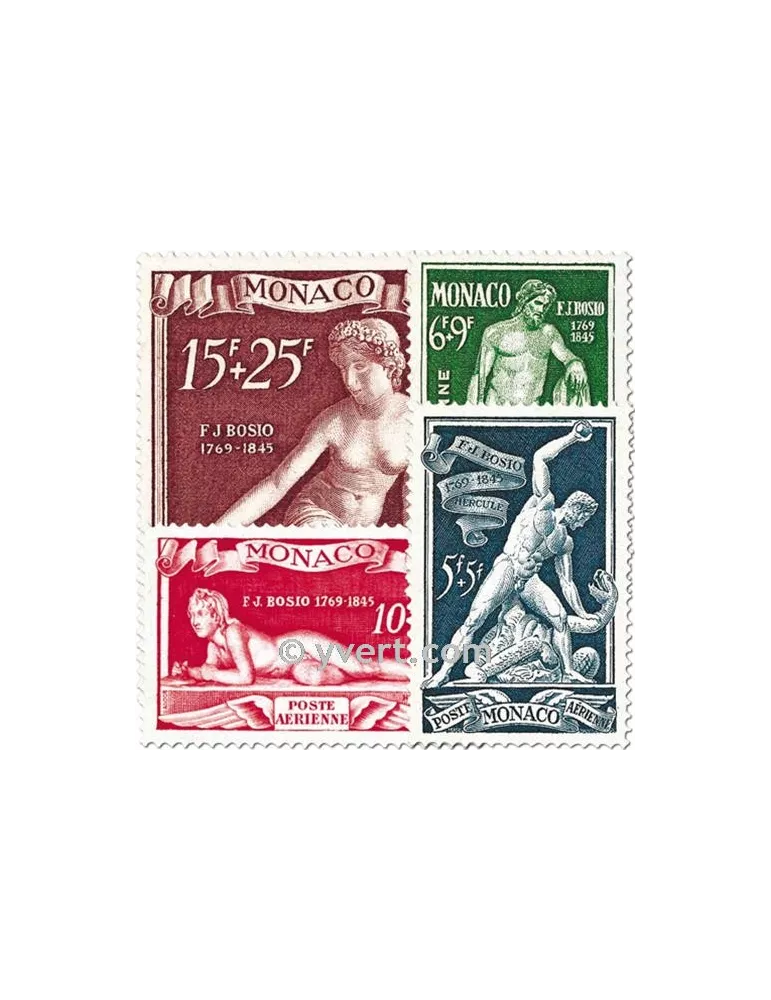 n° 28/31 - Timbre Monaco Poste aérienne