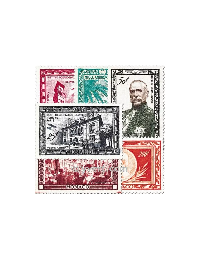 n° 36/41 - Timbre Monaco Poste aérienne