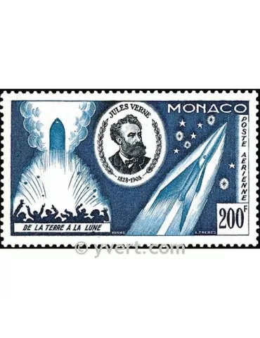 n° 60 - Timbre Monaco Poste aérienne 2
