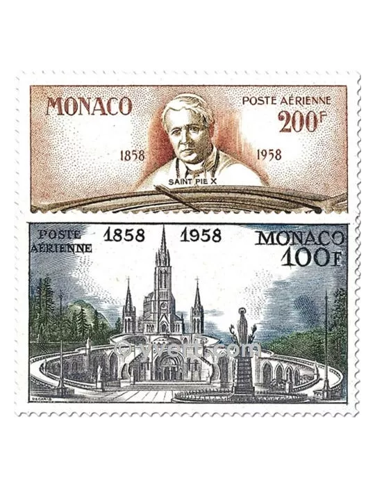 n° 69/70 - Timbre Monaco Poste aérienne