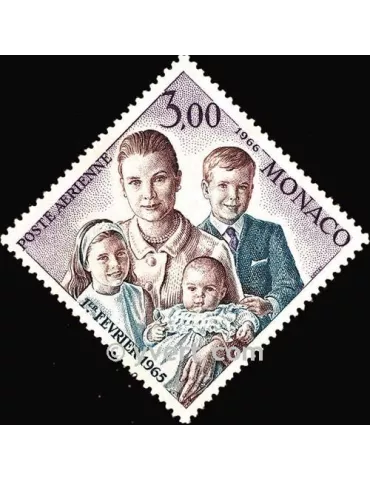 n° 85 - Timbre Monaco Poste aérienne 2