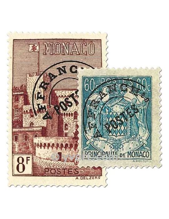 n° 1/10 - Timbre Monaco Préoblitérés