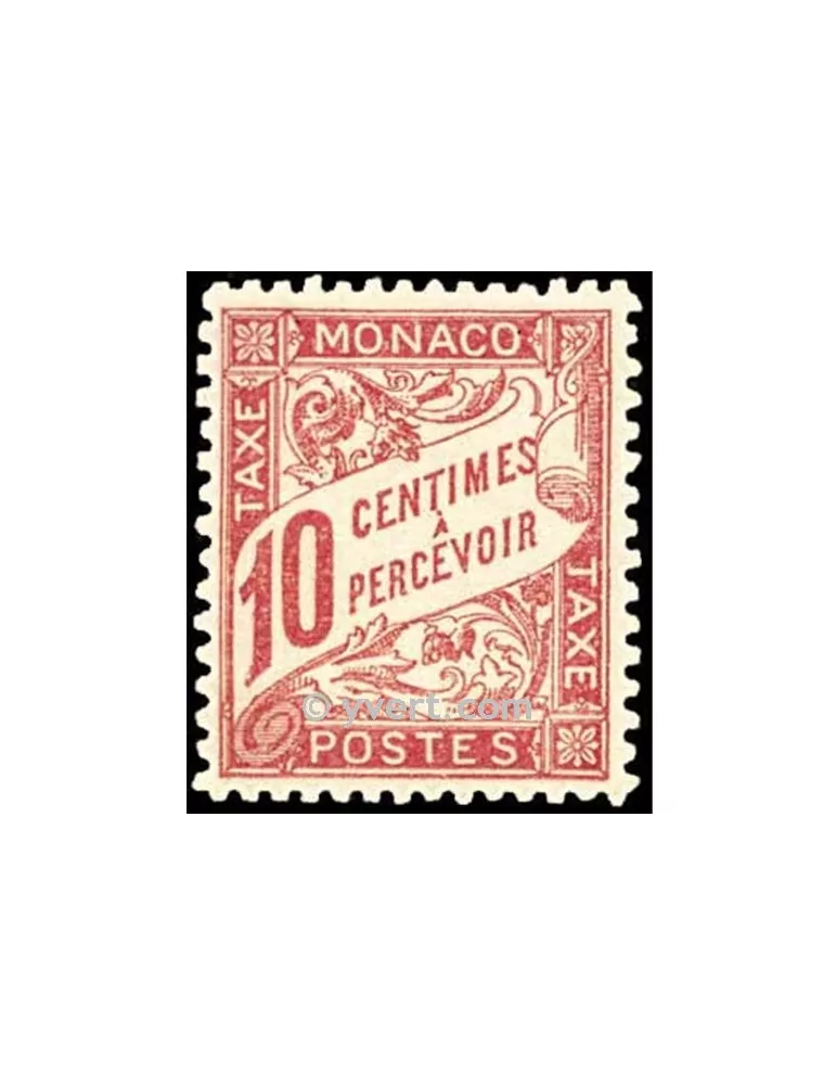 n° 3 - Timbre Monaco Taxe