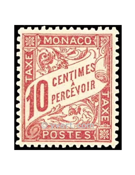 n° 3 - Timbre Monaco Taxe
