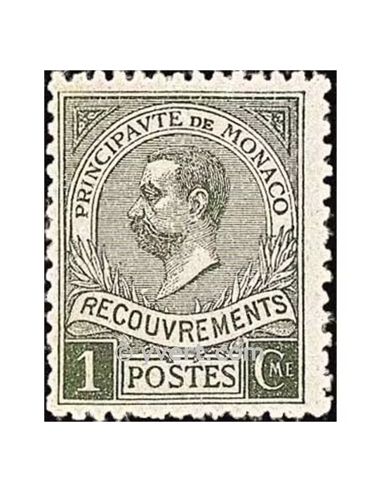 n° 8 - Timbre Monaco Taxe