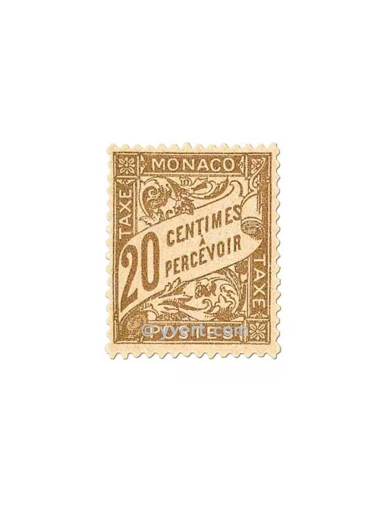 n° 18/26 - Timbre Monaco Taxe