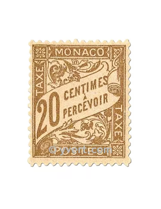 n° 18/26 - Timbre Monaco Taxe