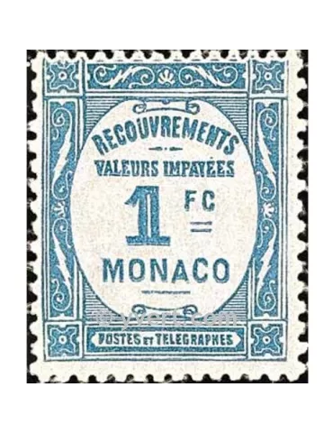 n° 27 - Timbre Monaco Taxe 2
