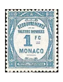 n° 27 - Timbre Monaco Taxe