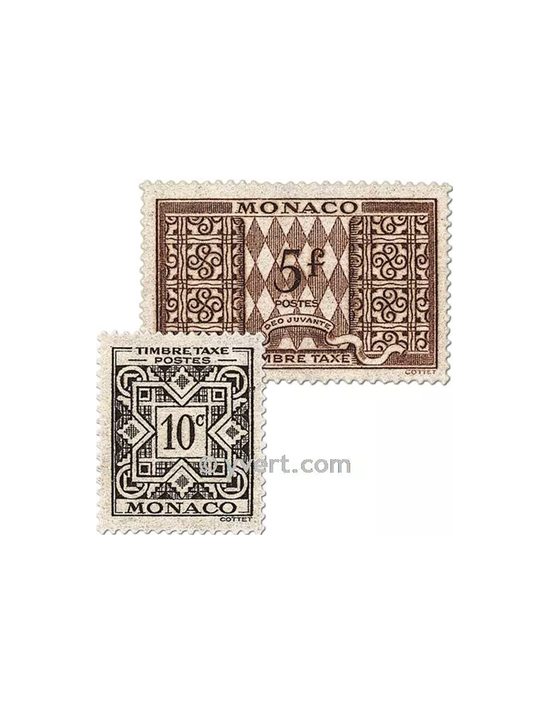 n° 29/39 - Timbre Monaco Taxe
