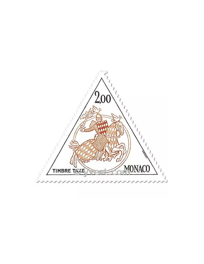 n° 71/72 - Timbre Monaco Taxe