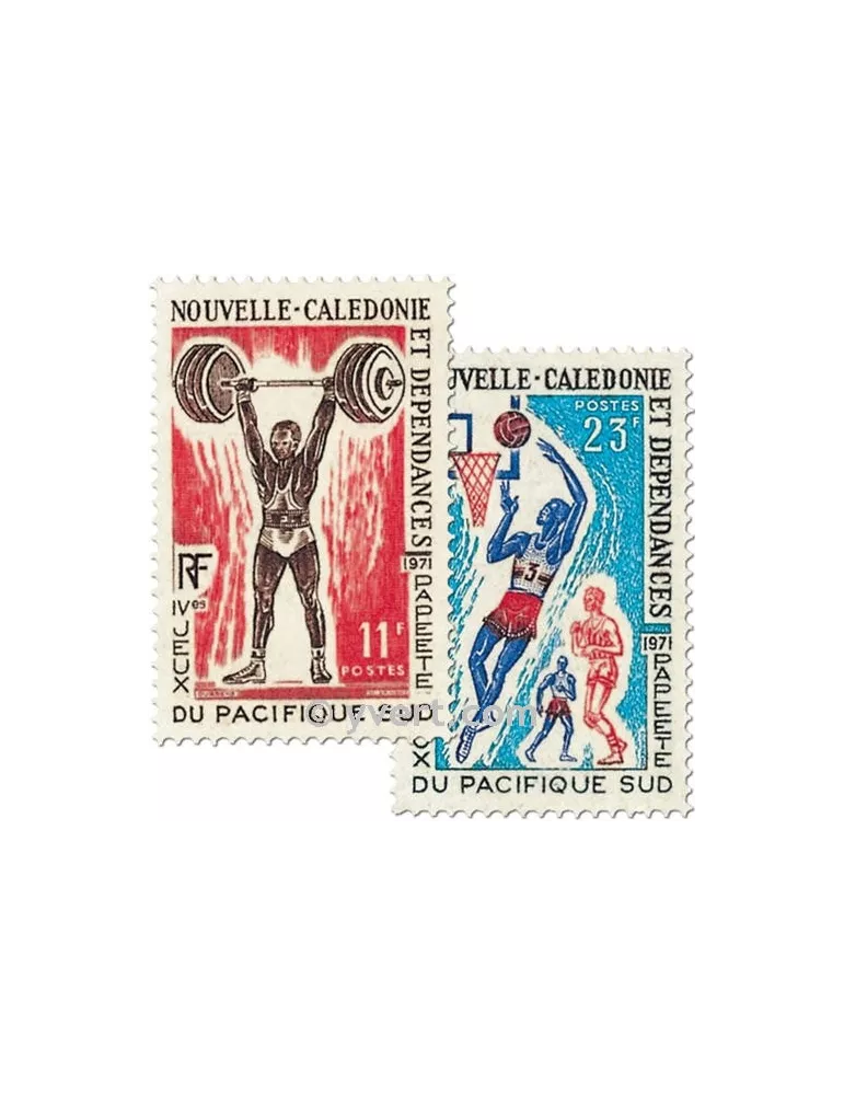 n° 375/376 - Timbre Nelle-Calédonie Poste