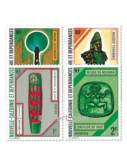 n° 381/384 - Timbre Nelle-Calédonie Poste