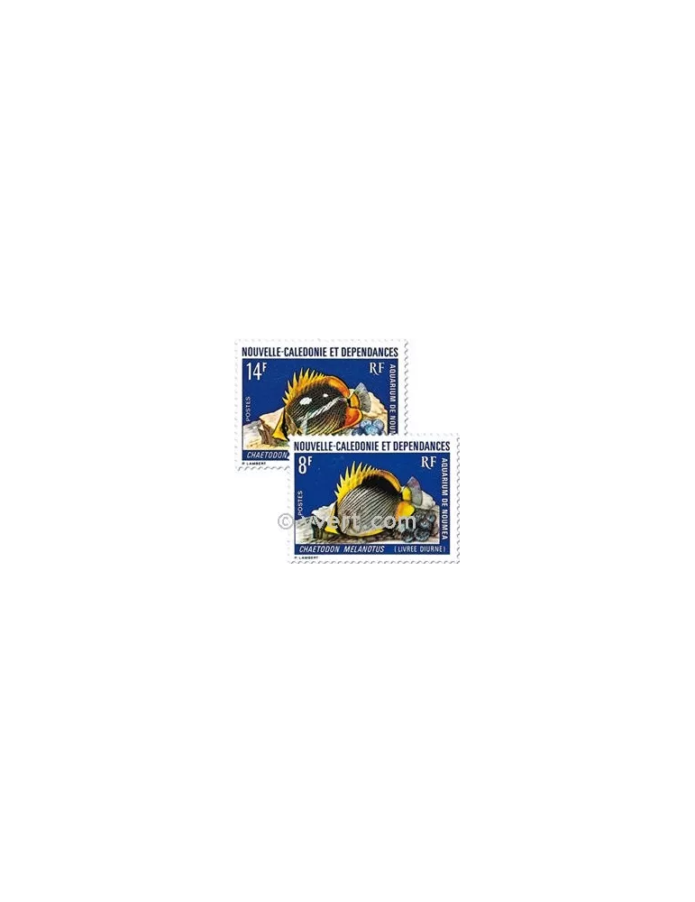 n° 387/388 - Timbre Nelle-Calédonie Poste