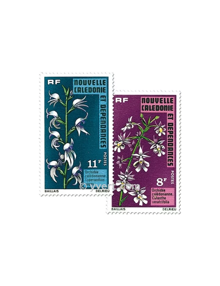 n° 392/393 - Timbre Nelle-Calédonie Poste