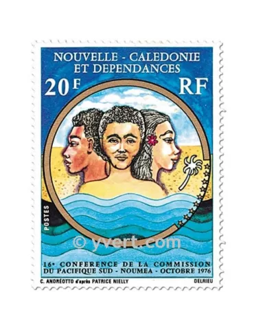 n° 405 - Timbre Nelle-Calédonie Poste 2