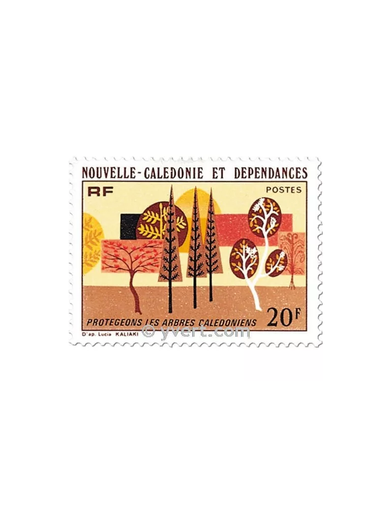 n° 412 - Timbre Nelle-Calédonie Poste