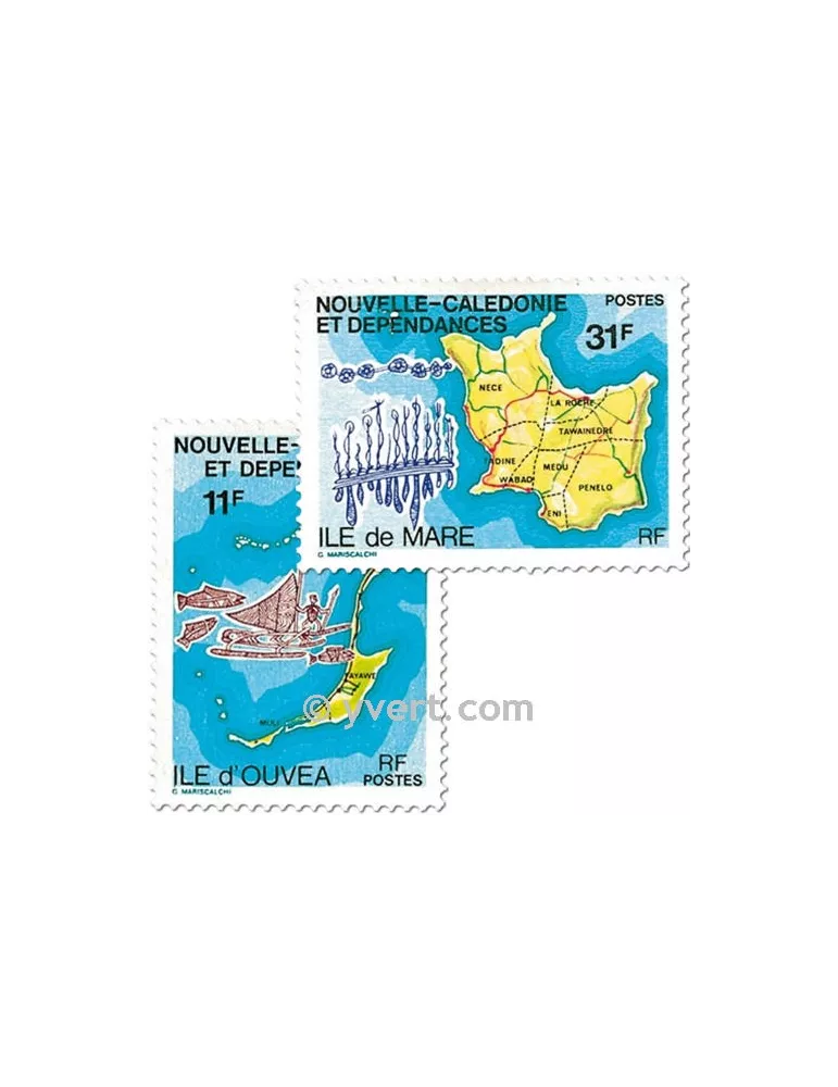 n° 426/427 - Timbre Nelle-Calédonie Poste