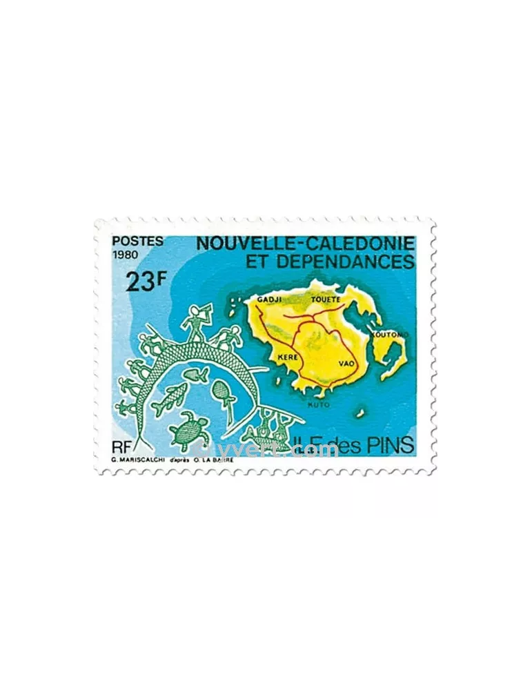 n° 435 - Timbre Nelle-Calédonie Poste