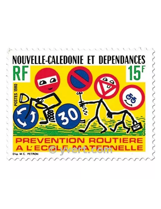 n° 439 - Timbre Nelle-Calédonie Poste