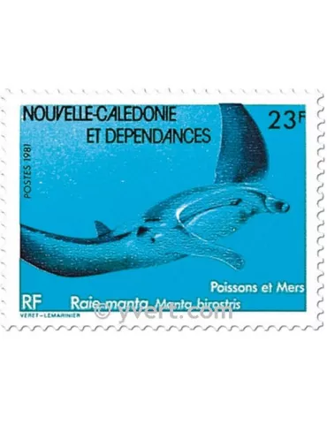 n° 443/444 - Timbre Nelle-Calédonie Poste 2