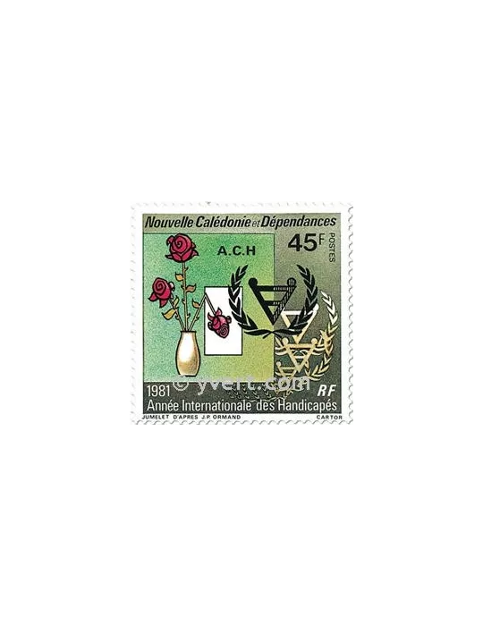 n° 451 - Timbre Nelle-Calédonie Poste