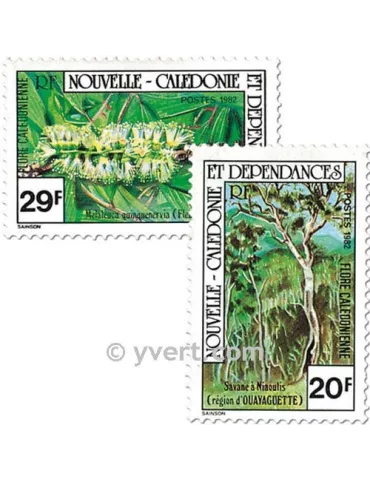 n° 457/458 - Timbre Nelle-Calédonie Poste 2