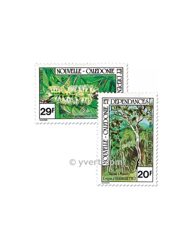 n° 457/458 - Timbre Nelle-Calédonie Poste
