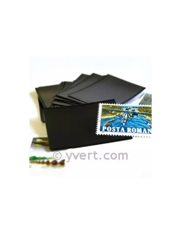 Pochettes double soudure - Lxh:111x161mm (Fond noir) 2