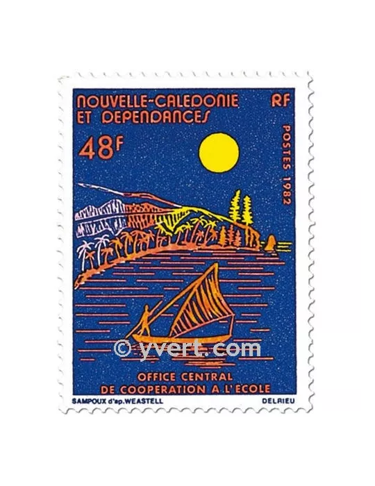 n° 464 - Timbre Nelle-Calédonie Poste