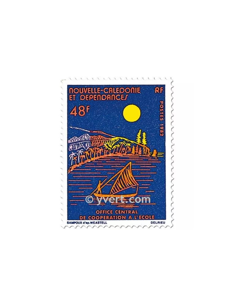 n° 464 - Timbre Nelle-Calédonie Poste
