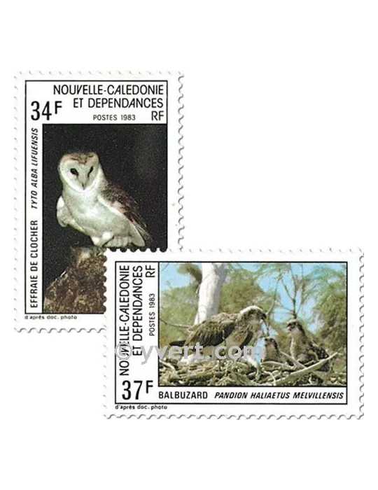 n° 479/480 - Timbre Nelle-Calédonie Poste