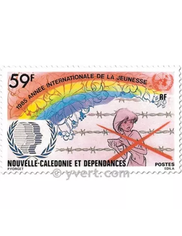 n° 507 - Timbre Nelle-Calédonie Poste 2