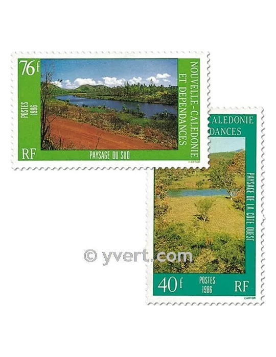 n° 525/526 - Timbre Nelle-Calédonie Poste