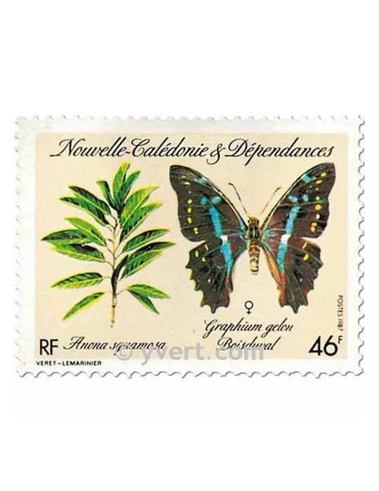 n° 533/534 - Timbre Nelle-Calédonie Poste