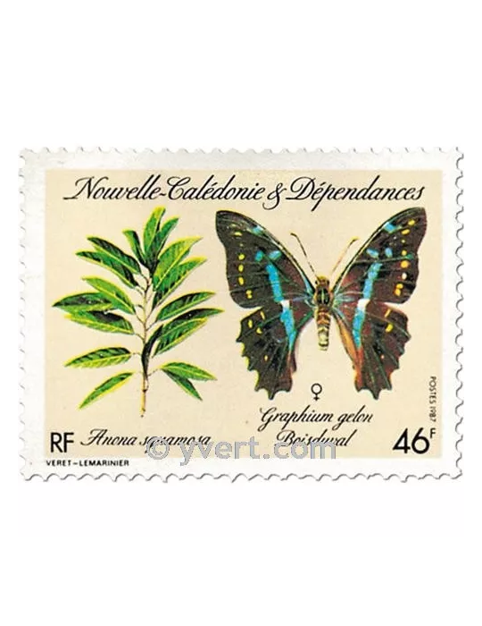 n° 533/534 - Timbre Nelle-Calédonie Poste