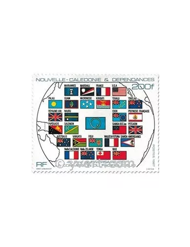 n° 544 - Timbre Nelle-Calédonie Poste