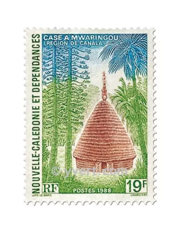 n° 553/554 - Timbre Nelle-Calédonie Poste 2