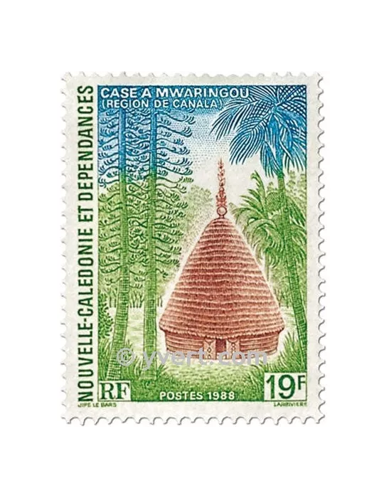 n° 553/554 - Timbre Nelle-Calédonie Poste