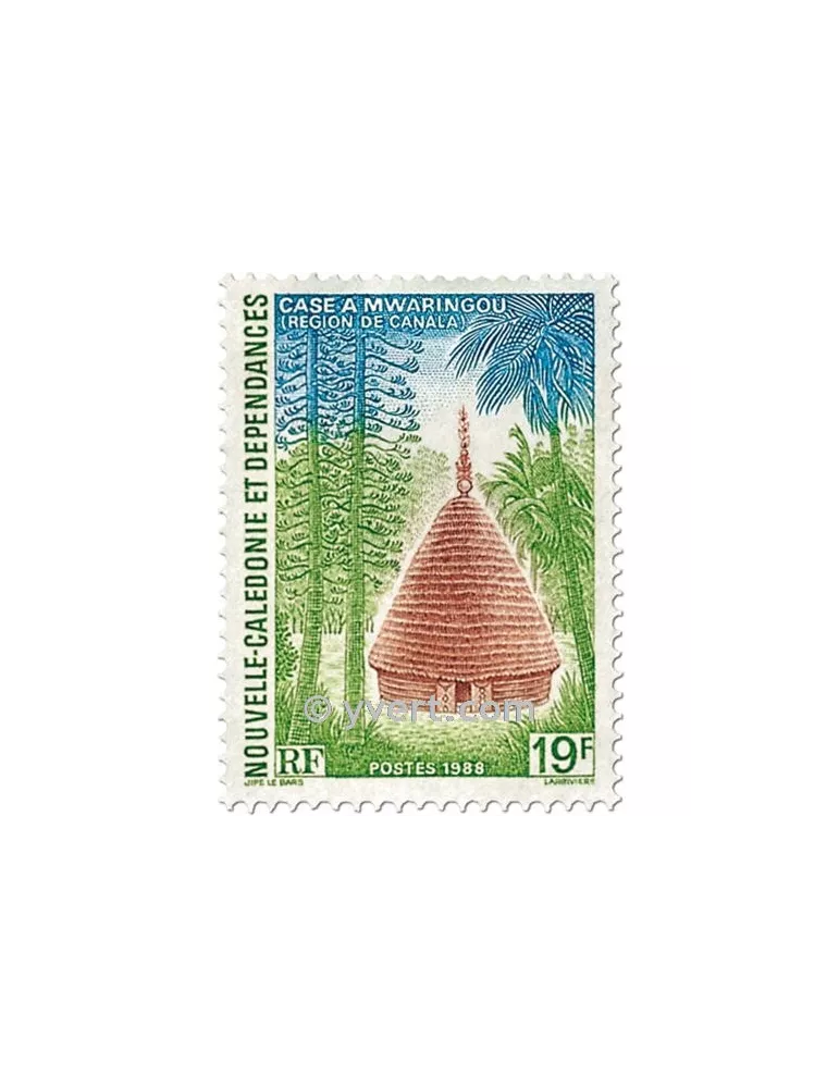n° 553/554 - Timbre Nelle-Calédonie Poste