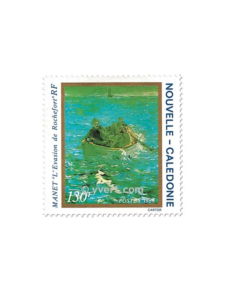 n° 585/586 - Timbre Nelle-Calédonie Poste