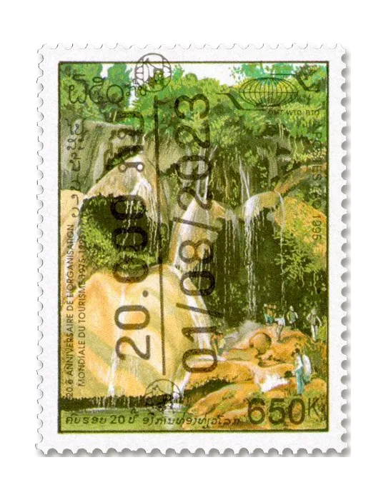 n° 1160A, n° 1160A, n° 1163A, n° 1182 et n° 1183A - Timbre LAOS Poste