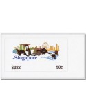 n° 25 - Timbre SINGAPOUR Timbres de distributeurs