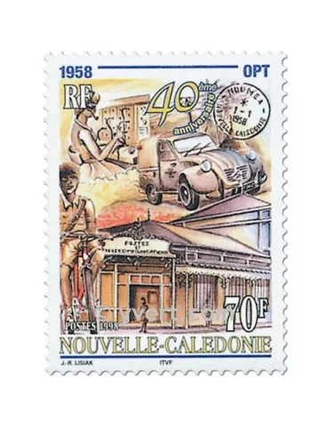 n° 776/777 - Timbre Nelle-Calédonie Poste 2